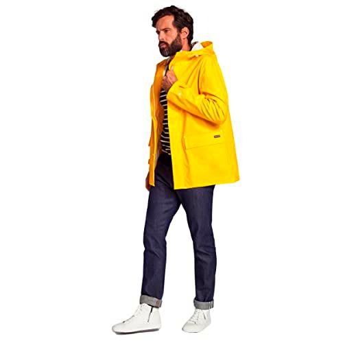 Armor Lux 76831 Impermeable, Amarillo (Jaune 007), Large para Hombre