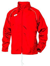 Lotto Jacket Delta Wn Chubasquero, Hombre, Rojo (Flame/Wht), XXL