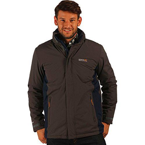 Regatta Thornridge - Chaqueta impermeable con capucha para hombre