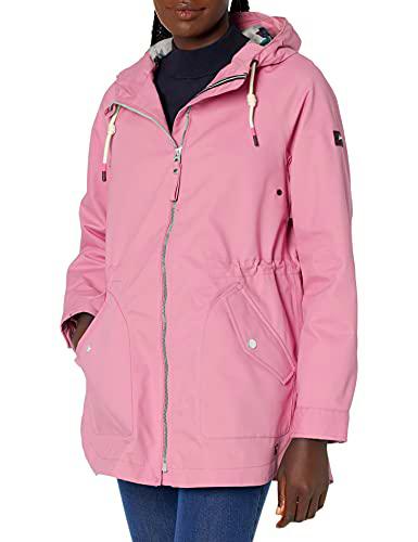 Joules Shoreside Abrigo para Lluvia, Rosa, 44 para Mujer