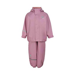 Celavi Basic Rainwear Set-Solid PU Chaqueta para Lluvia