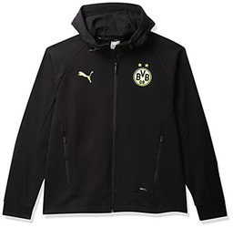 PUMA Sudadera con Capucha para Hombre, diseño del Borussia Dortmund