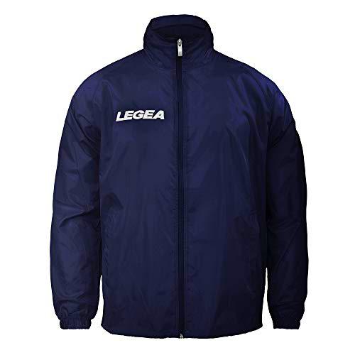 LEGEA Chaqueta Impermeable Italia Azul Marino M