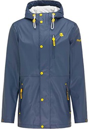 SCHMUDDELWEDDA 36311974 Chaqueta de Lluvia, Humo Marine