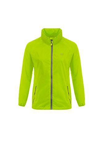 Mac in a Sac Chaqueta de Packaway impermeable Unisex de origen (Lime Punch, XS)