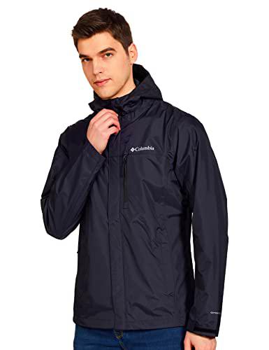 Columbia Pouring Adventure Chaqueta para Hombre, Negro, XS