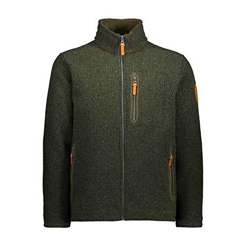 CMP Giacca in Lana Wooltech Chaqueta, Hombre, Oil Green Mel, 50