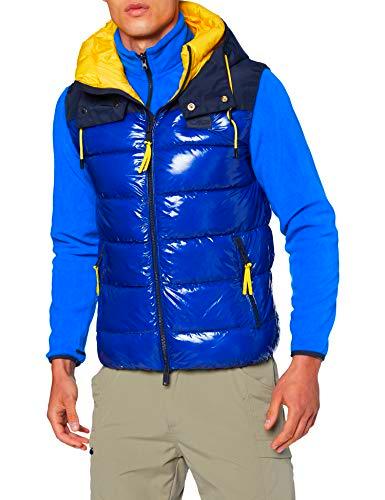 CMP Gilet Imbottito con Effetto Shiny Chaleco, Hombre