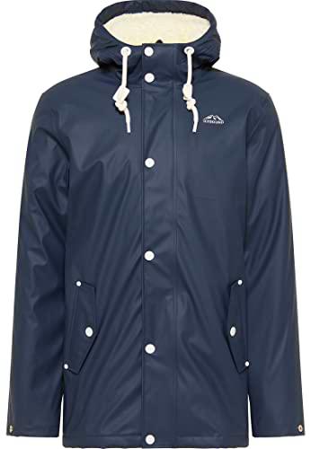 ICEBOUND Chubasquero Chaqueta para Lluvia, Marine, M para Hombre