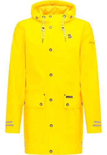 SCHMUDDELWEDDA 36311948 Impermeable, Amarillo, XL para Hombre