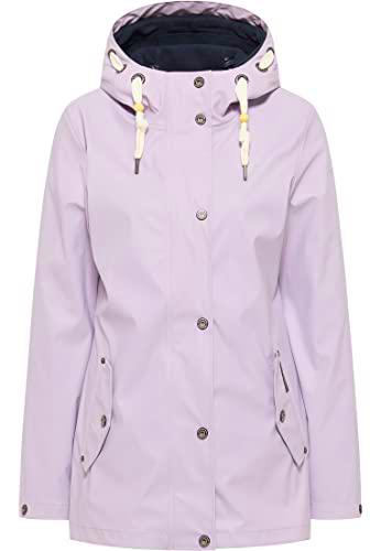 SCHMUDDELWEDDA Chubasquero Chaqueta para Lluvia, Morado Claro