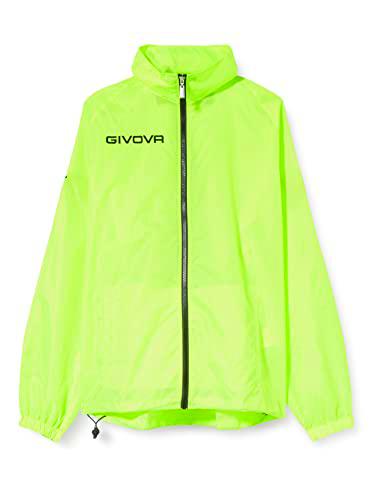 Givova, rain basico, amarillo fluo, S