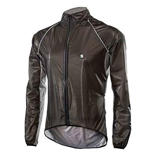 SIX2 - Chaqueta Impermeable Cortavientos para Adulto