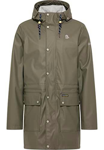 SCHMUDDELWEDDA 36318543 Impermeable, Verde Oliva, XXL para Hombre