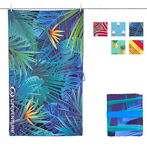 Lifeventure Softfibre Trek Towel - Tropical Softfibre Trek Towel