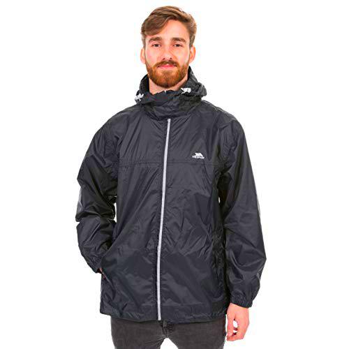 Trespass Packup P-Way TP75 Chaqueta, Hombre, Negro (BLK), XXS