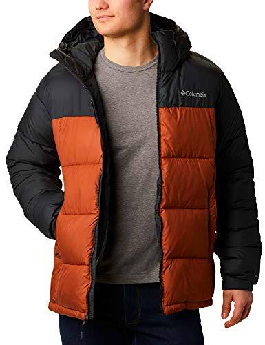 Columbia Pike Lake Chaqueta con Capucha, Hombre, Naranja