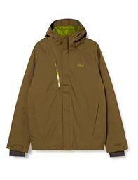 Jack Wolfskin Chaqueta Troposphere M, marrón, Small para Hombre