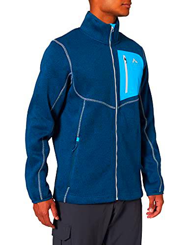 McKinley Skeena II Chaqueta, 921 Melange/Bluepetr, 4XL para Hombre