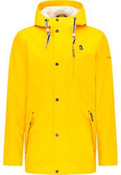 SCHMUDDELWEDDA 36311962 Chaqueta de Lluvia, Amarillo Solar