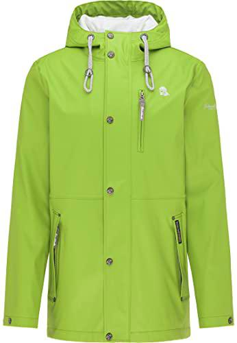 SCHMUDDELWEDDA Chaqueta, Verde, XL para Hombre