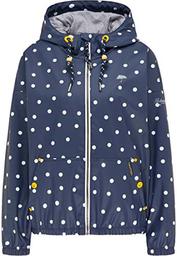 SCHMUDDELWEDDA Chaqueta, Marine Dots AOP, XS para Mujer