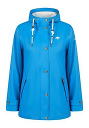 SCHMUDDELWEDDA Chubasquero Chaqueta para Lluvia, Azul