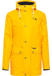 SCHMUDDELWEDDA 36318612 Capa Impermeable, Amarillo Solar