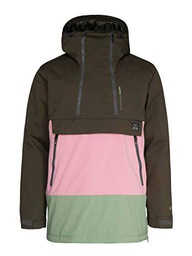 Protest Backflip Anorak, Hombre, Green Spray, L