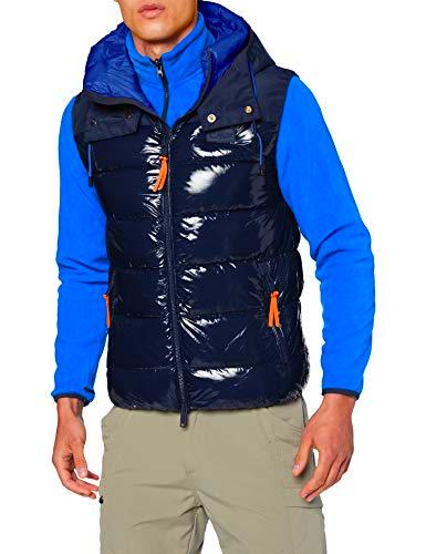 CMP Gilet Imbottito con Effetto Shiny Chaleco, Hombre