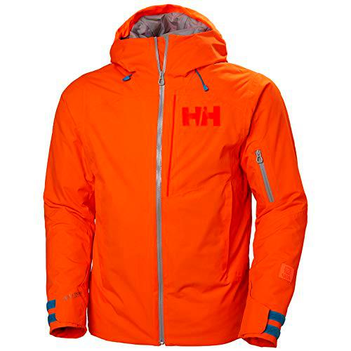 Helly Hansen Powjumper Jacket Hombre, 226 Bright Orange, S