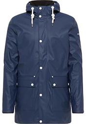 HOMEBASE Chubasquero Chaqueta para Lluvia, Marine, M para Hombre