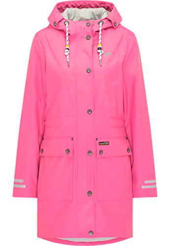 SCHMUDDELWEDDA 34311955 Impermeable, Rojo Sorbet, M para Mujer