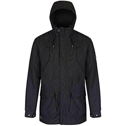 Regatta Mansiri Chaqueta Impermeable, Hombre, Negro, Small