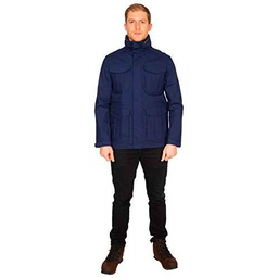 Trespass RAINTHAN Chaqueta Impermeable con Capucha Oculta