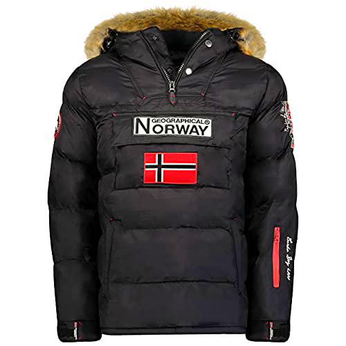 Geographical Norway Chaqueta de hombre BOKER NEGRO talla XL