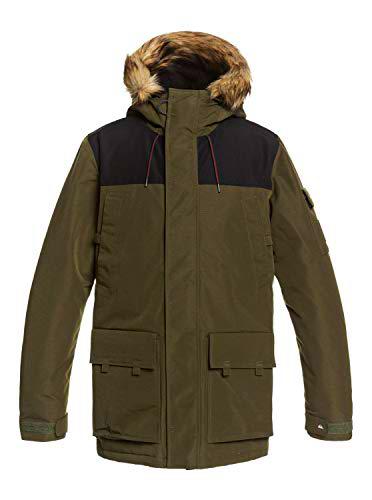 Quiksilver Ferris - Chaqueta Impermeable Con Capucha Para Hombre Chaqueta Impermeable Con Capucha