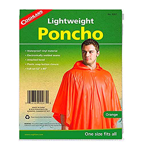 Coghlans Poncho - Orange - Chubasquero para Hombre