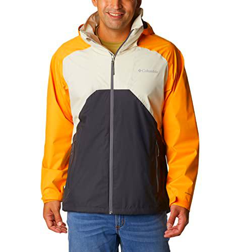 Columbia Rain Scape Chaqueta Impermeable, Hombre