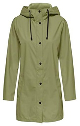 Only ONLELLEN Raincoat CC OTW Abrigo para Lluvia, Green