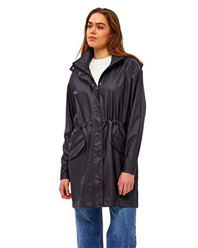 Peppercorn Cane Raincoat Chubasquero, Negro (9000 Black)