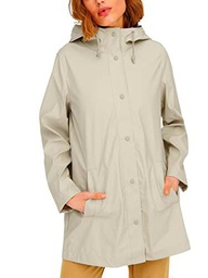 Only ONLELLEN Raincoat CC OTW Abrigo para Lluvia, Silver Lining