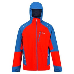 Regatta Highton Pro Jkt, Fiery Red/Dynasty Blue/Moonlight Denim, L Men's