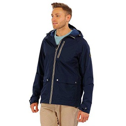 Regatta Hamlen Chaqueta Impermeable, Hombre, Azul Marino, L