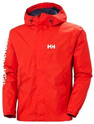 Helly Hansen Ervik Jacke, Chaqueta Hombre, Rojo, L