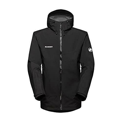 Mammut Convey Tour con Capucha Chaqueta rígida, Blanco y Negro