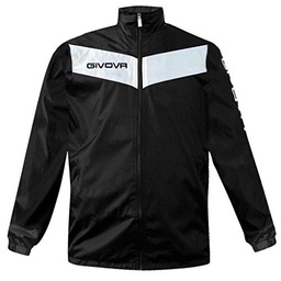 Givova, rain scudo, negro/blanco, XS