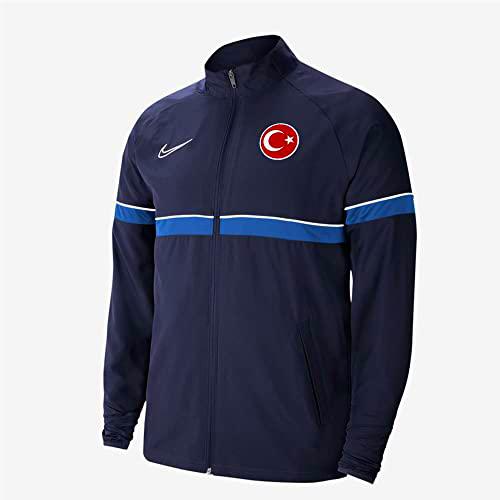 NIKE, Dri-Fit Academy , Chaqueta De Pista, Obsidiana / Blanco / Royal Azul / Blanco, Xl, Hombre