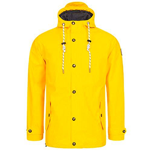 Deproc Active Ankerglut-Chubasquero, Amarillo, 4XL Grandes para Hombre