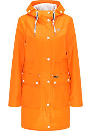 SCHMUDDELWEDDA 34311968 Impermeable, Naranja, XL para Mujer